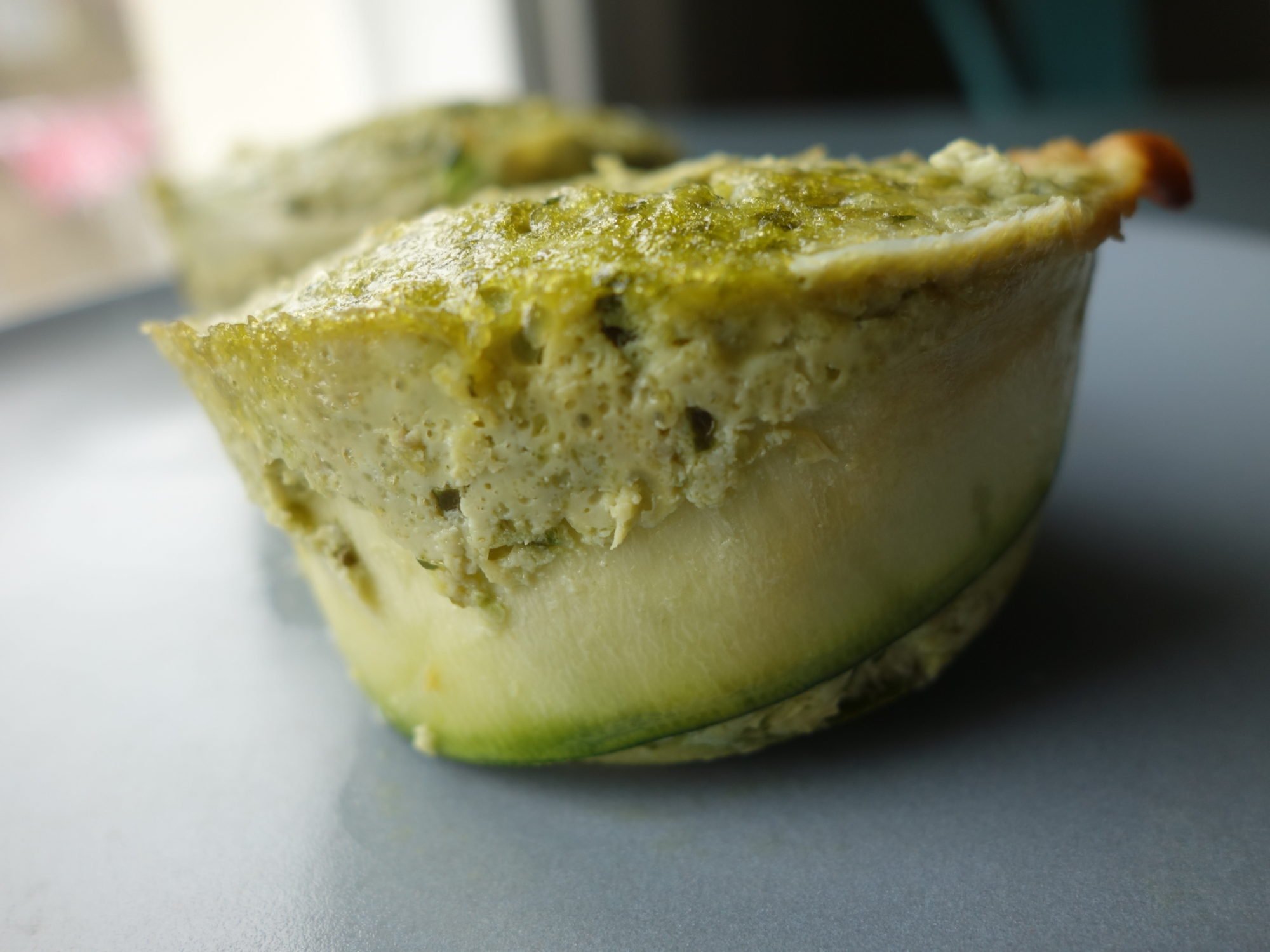 Courgette Pesto Quiche - Lunchbox Doctor