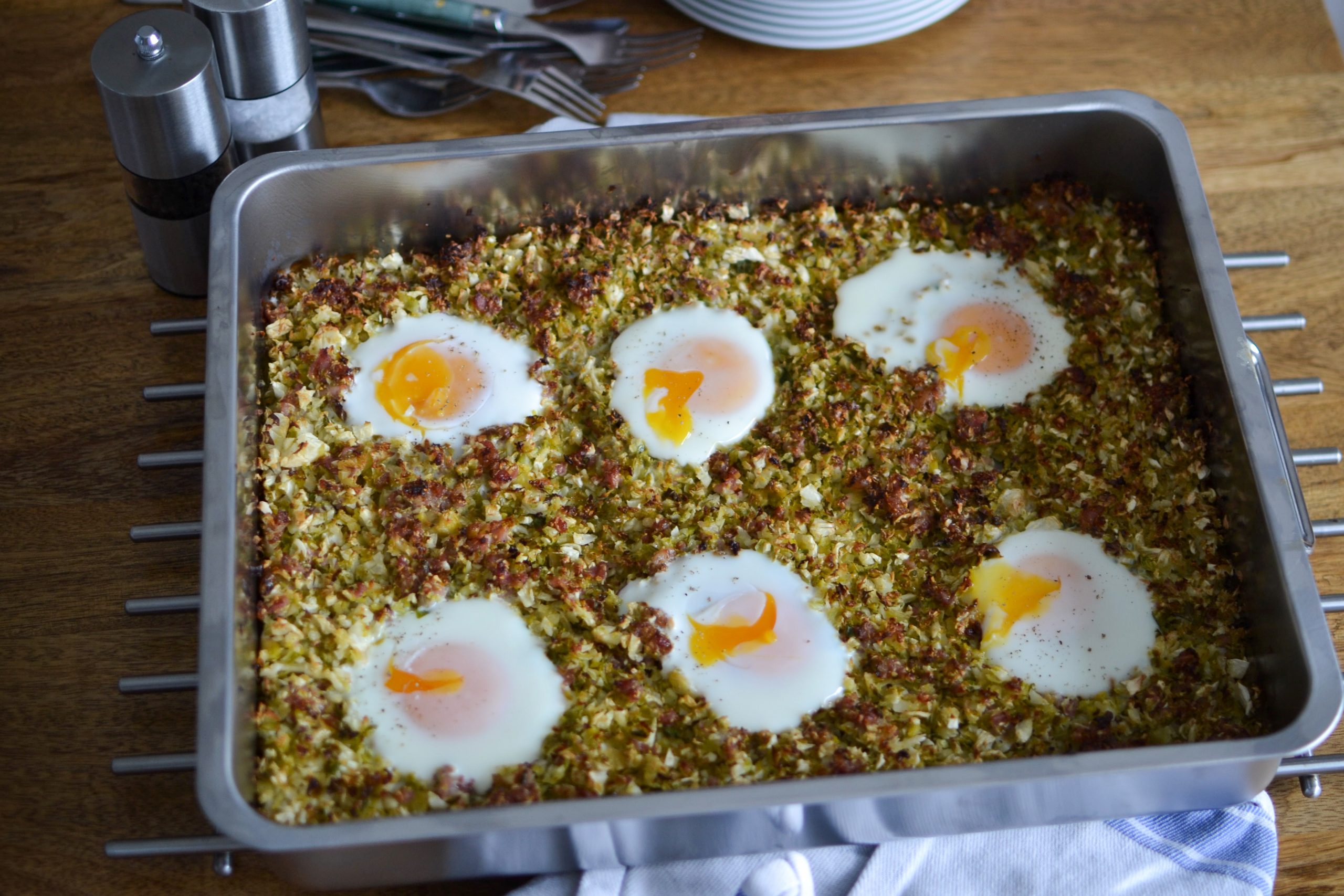 Celeriac and Sprout Hash - Lunchbox Doctor
