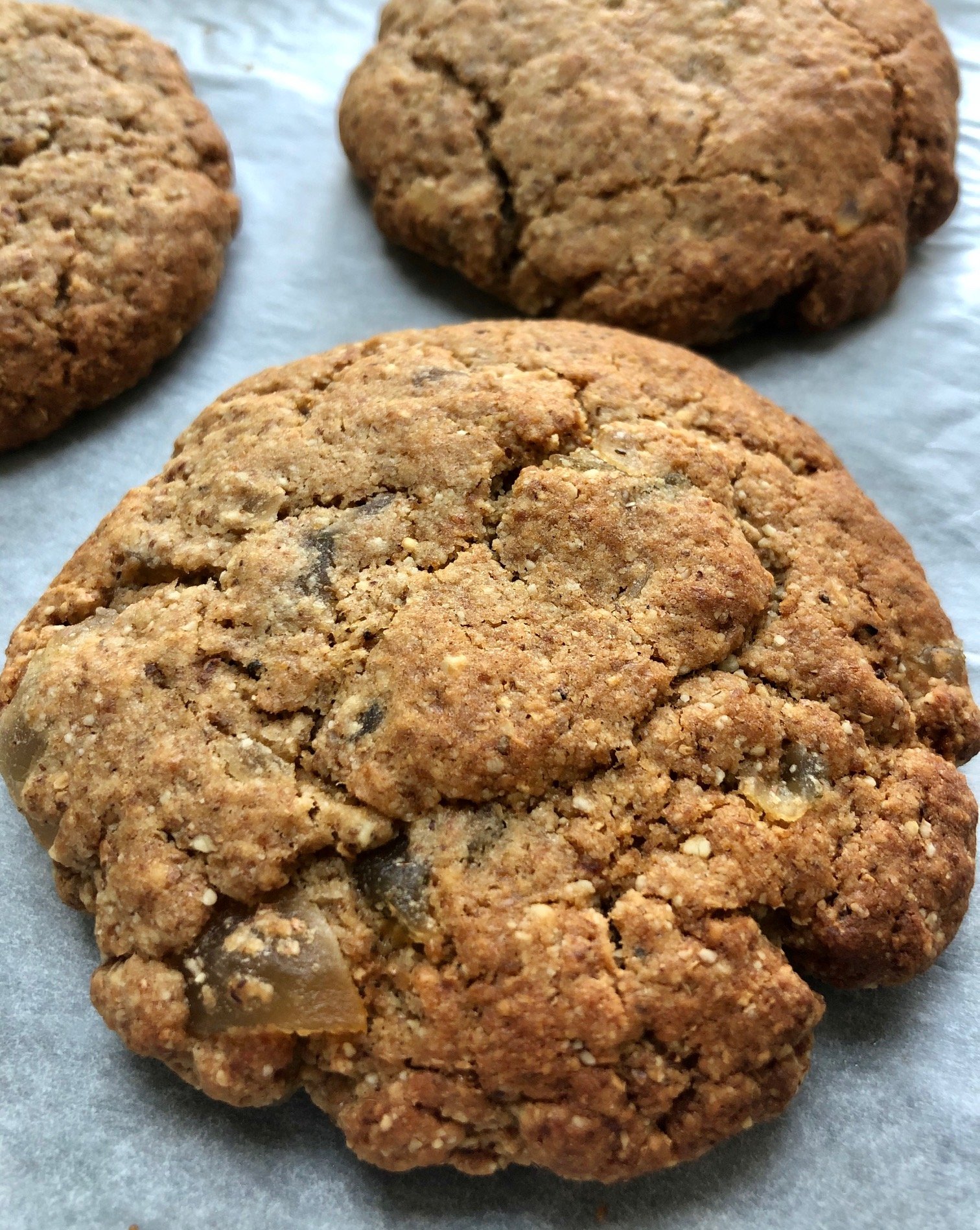 Ginger Tigernut Cookies - Lunchbox Doctor