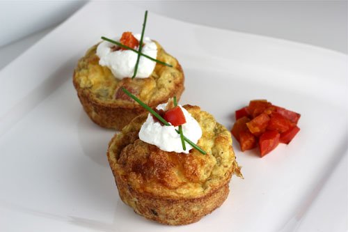 Sun Dried Tomato and Parmesan Mini Frittatas - Lunchbox Doctor