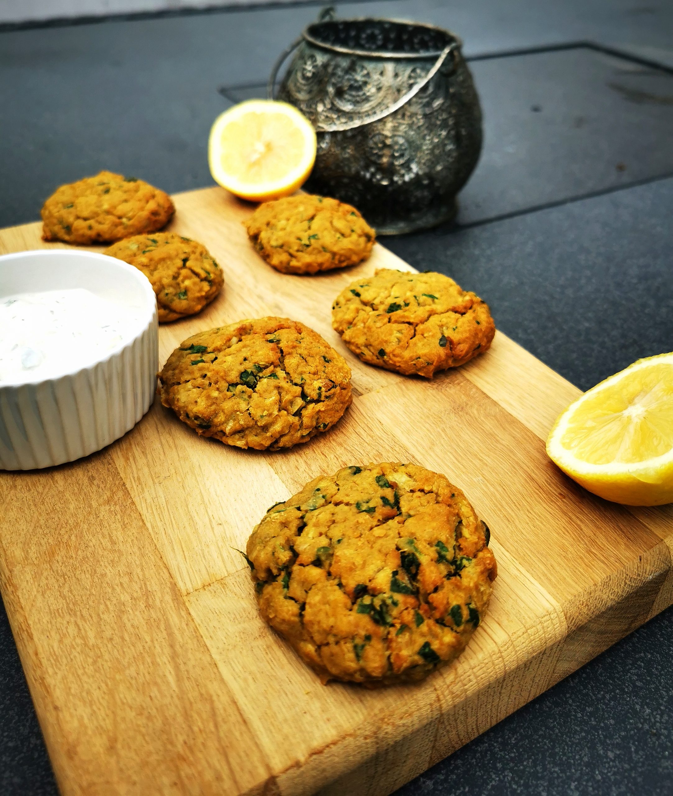 Simple Baked Falafel - Lunchbox Doctor